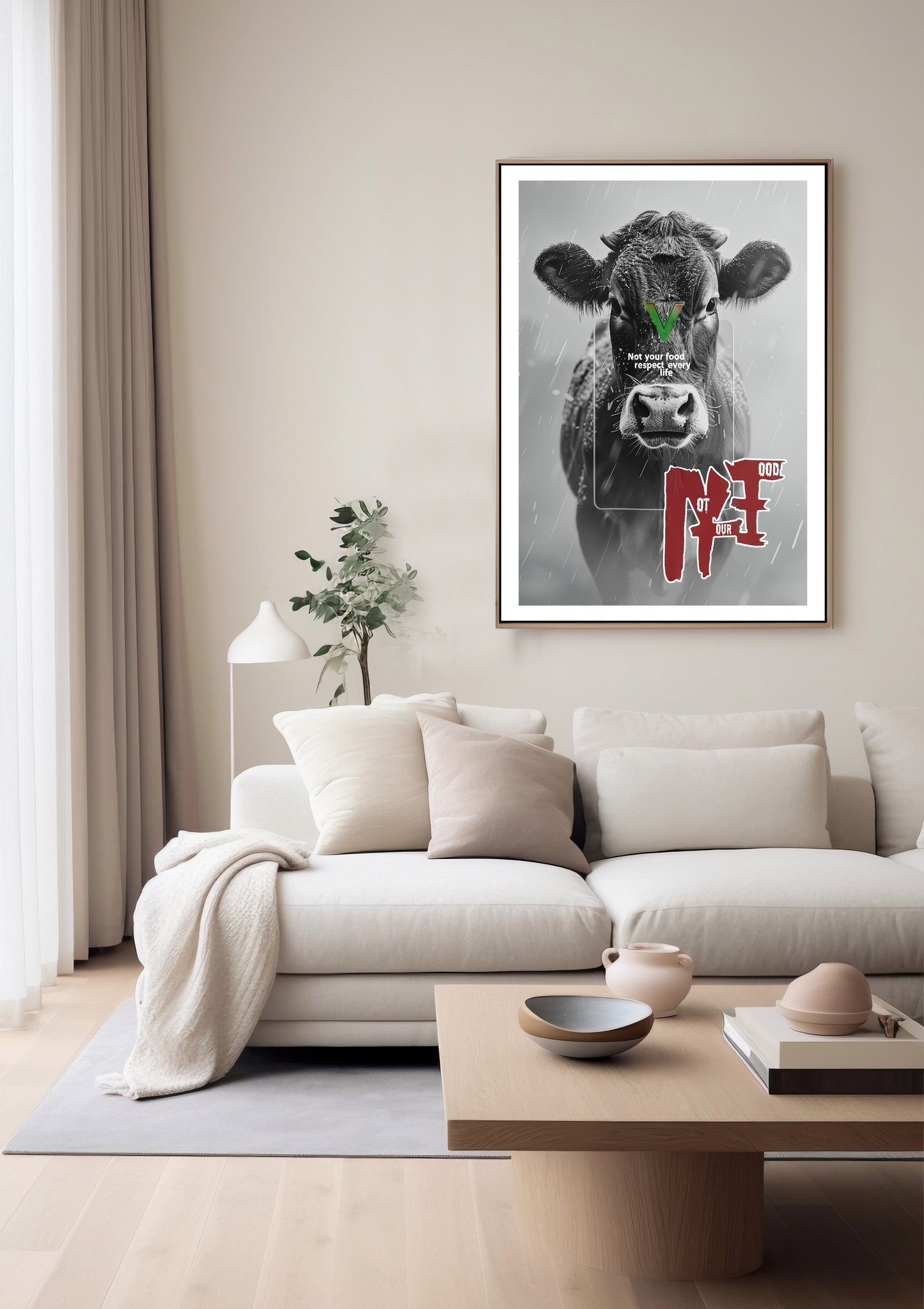 not your food -Art Print Din A3