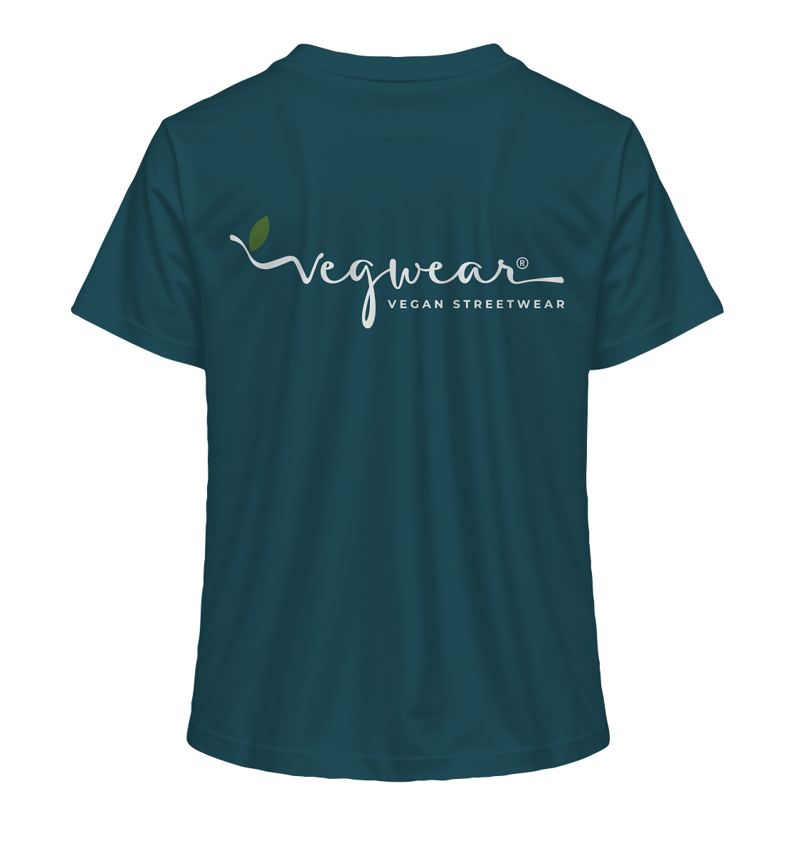 Motiv "vegwear Logo weiß" - Damen Bio T-Shirt