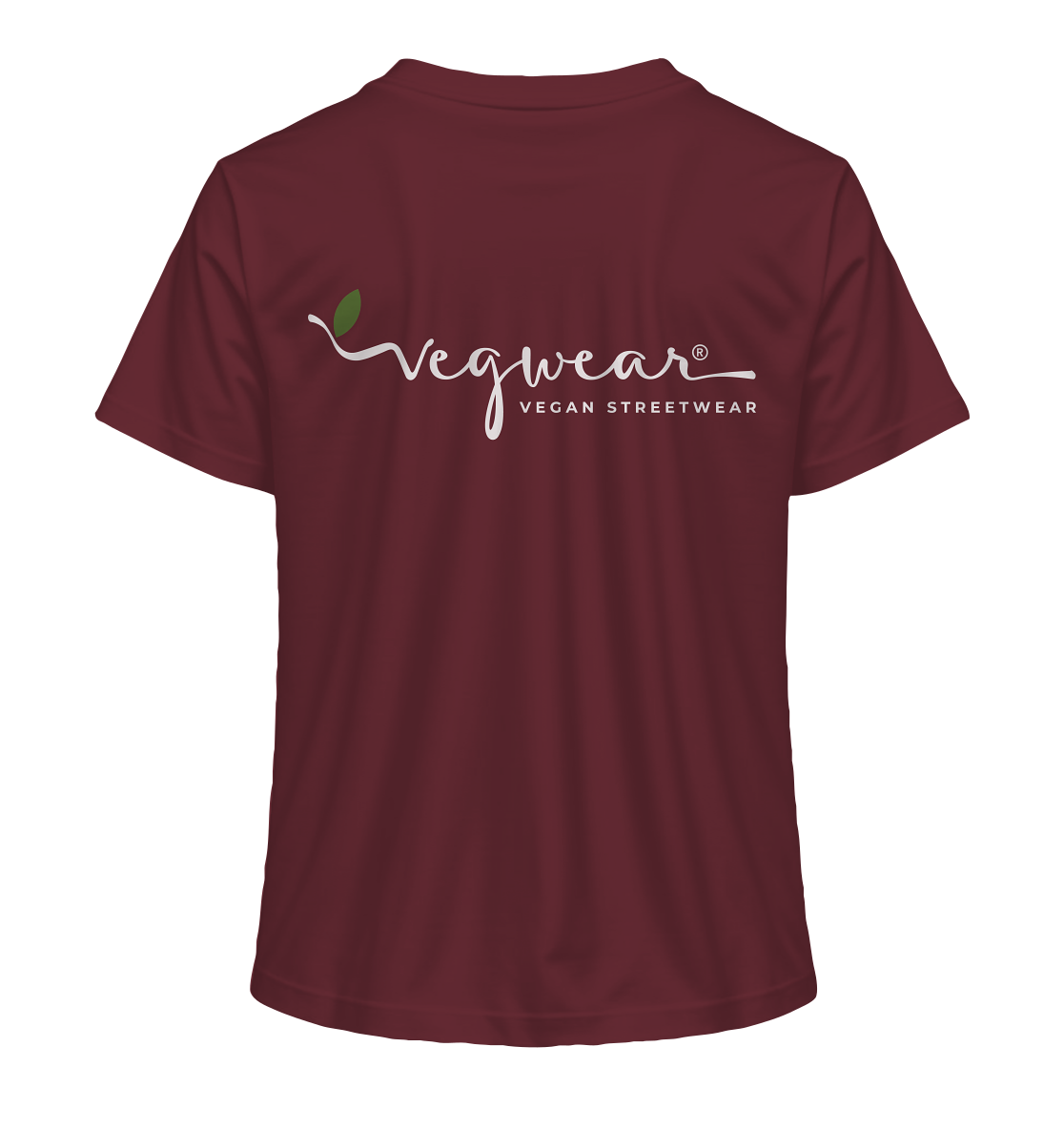 Motiv "vegwear Logo weiß" - Damen Bio T-Shirt