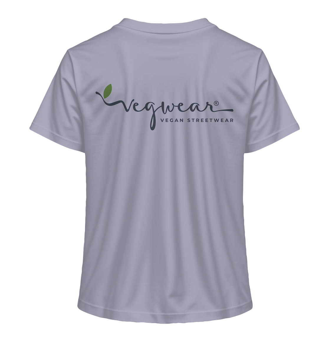 Motif "vegwear logo grey" - women's organic T-shirt