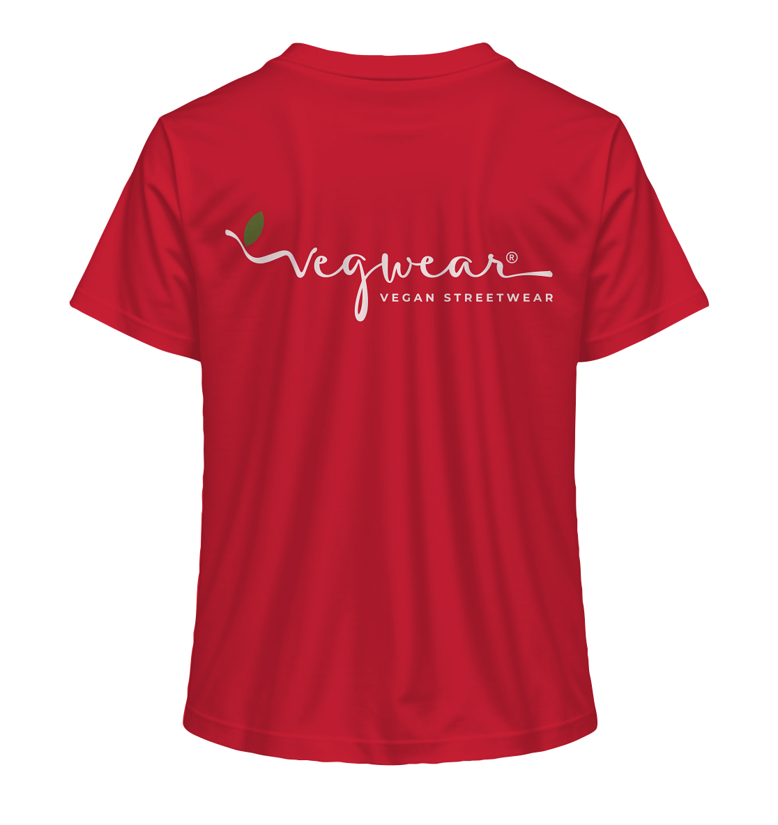 Motiv "vegwear Logo weiß" - Damen Bio T-Shirt