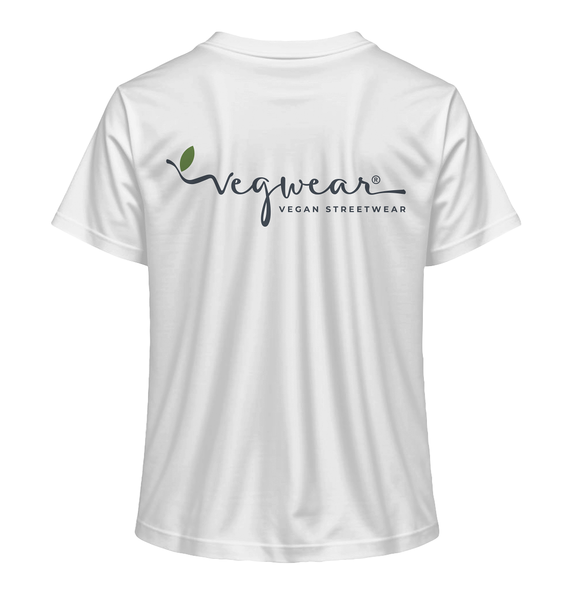 Motif "vegwear logo grey" - women's organic T-shirt
