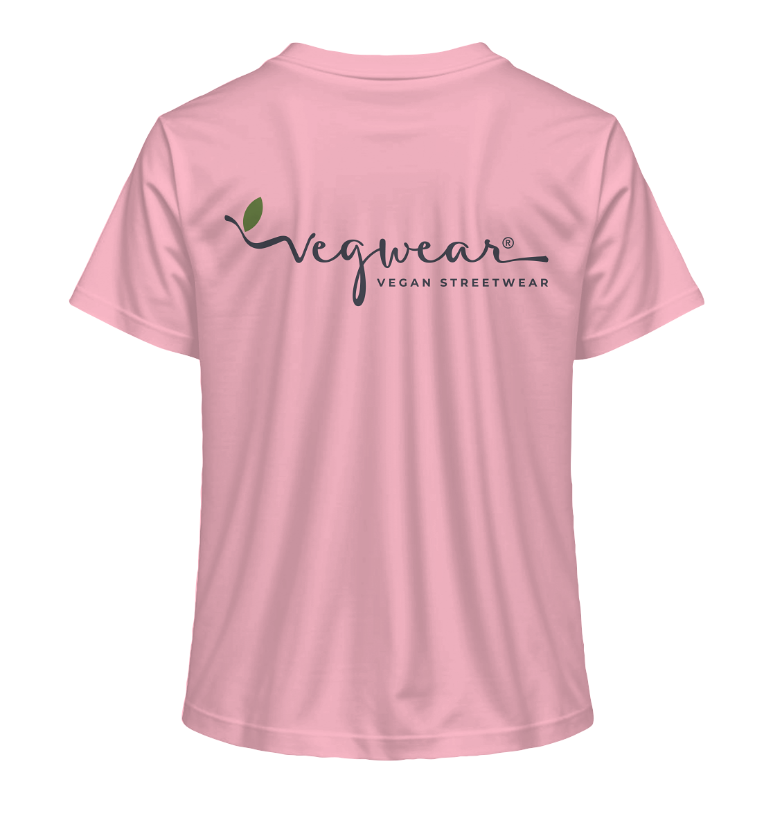 Motif "vegwear logo grey" - women's organic T-shirt