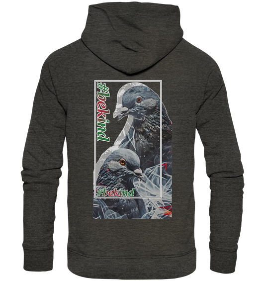 Motiv "be kind" - unisex Bio Hoodie / Kapuzenpulli
