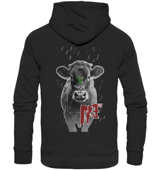Motif "not your food" - unisex organic hoodie / hoodie