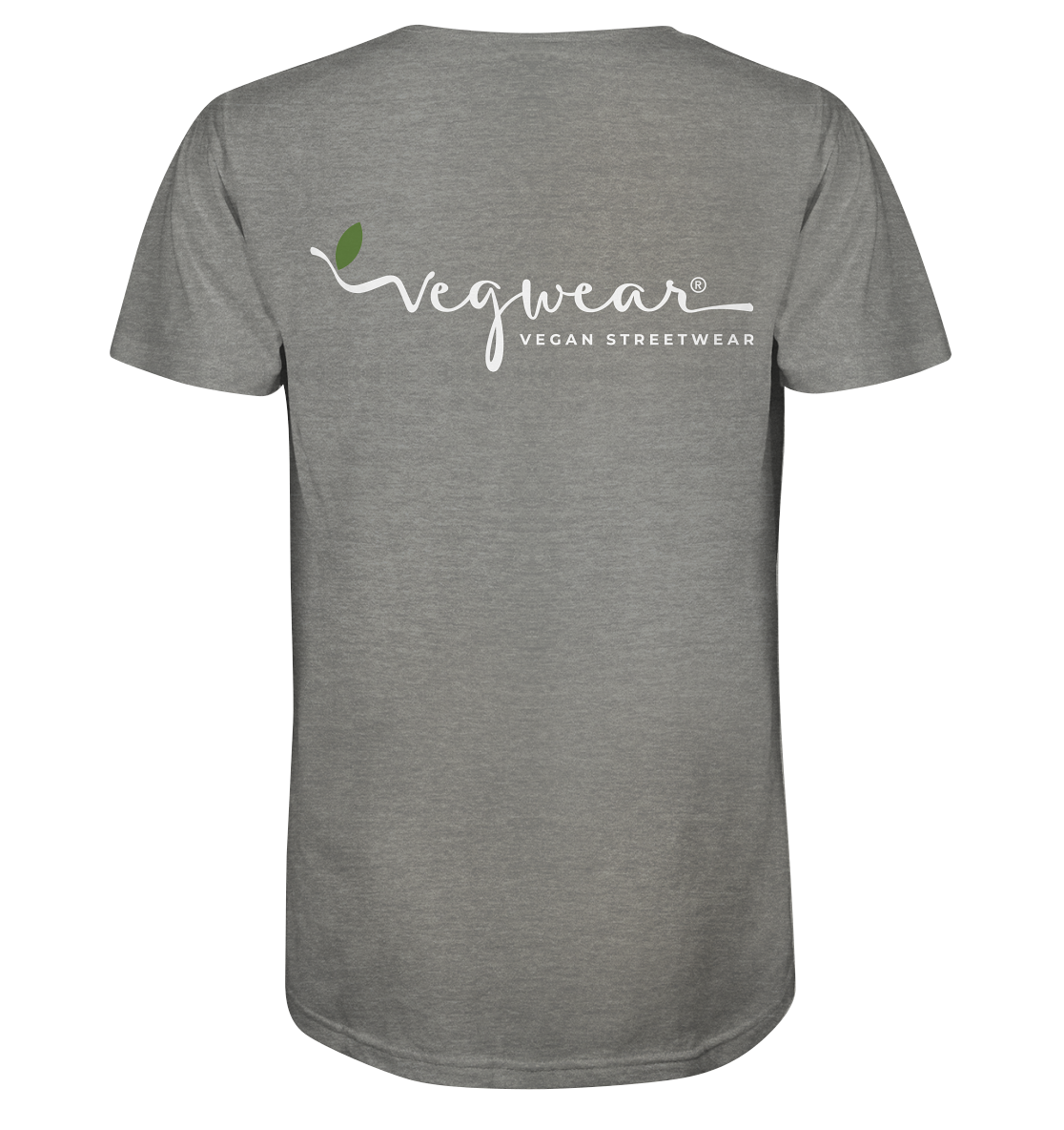 Motiv "vegwear Logo weiß" - unisex Bio T-Shirt