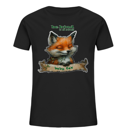 Motif "Baby Fox" - Children's Organic T-Shirt