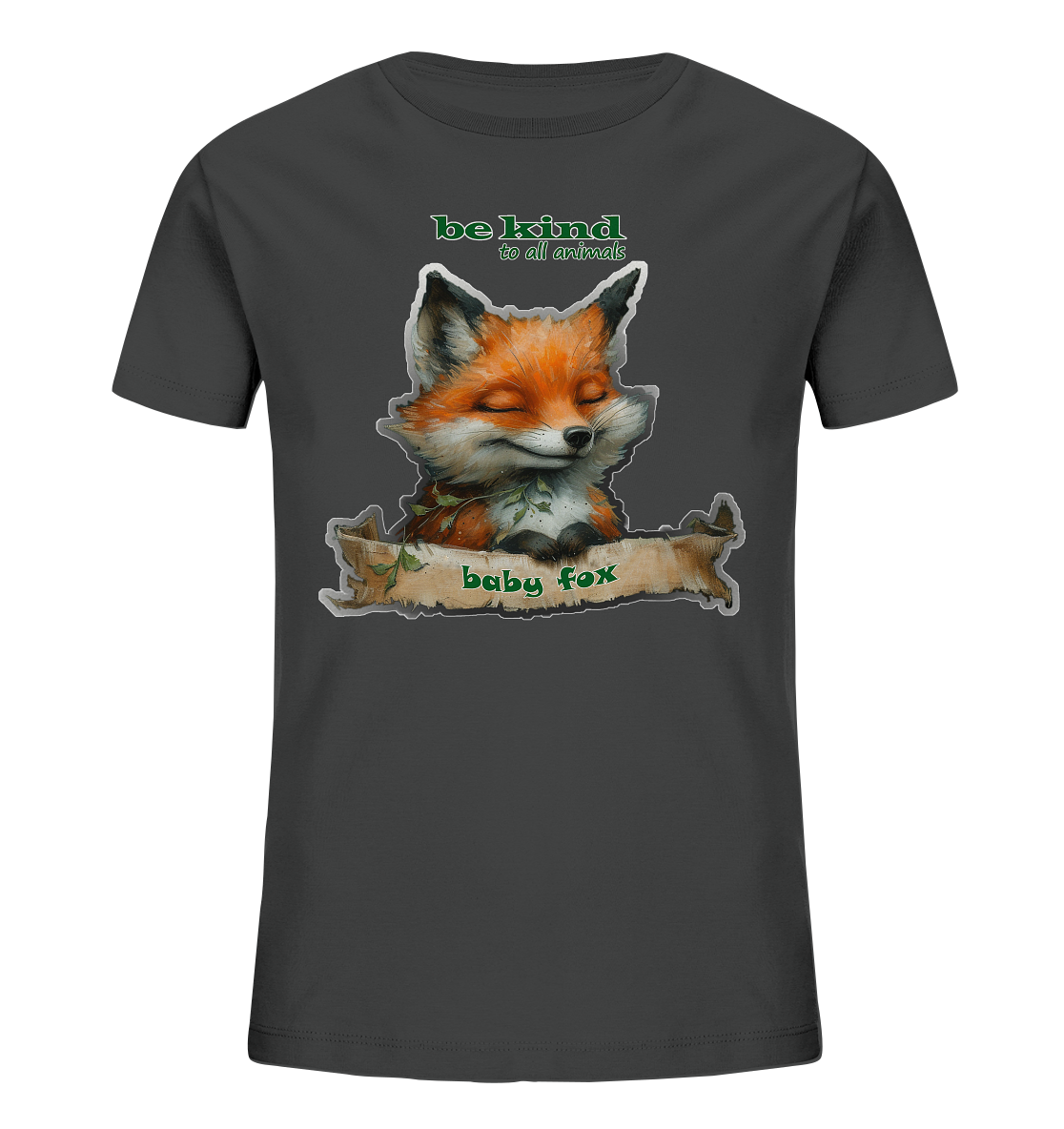 Motif "Baby Fox" - Children's Organic T-Shirt