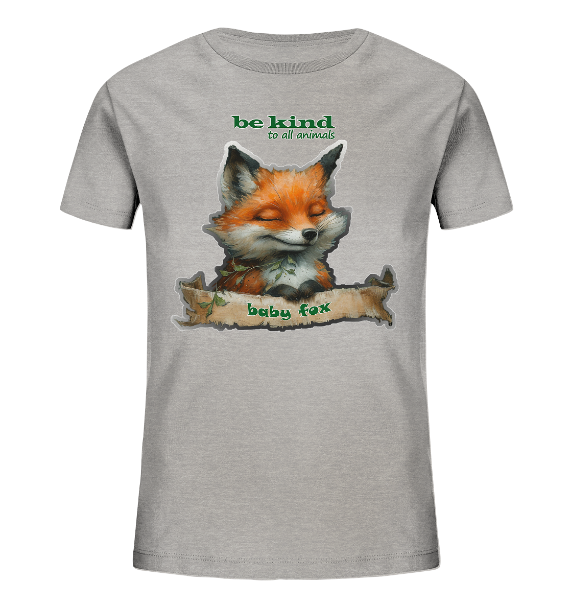 Motif "Baby Fox" - Children's Organic T-Shirt