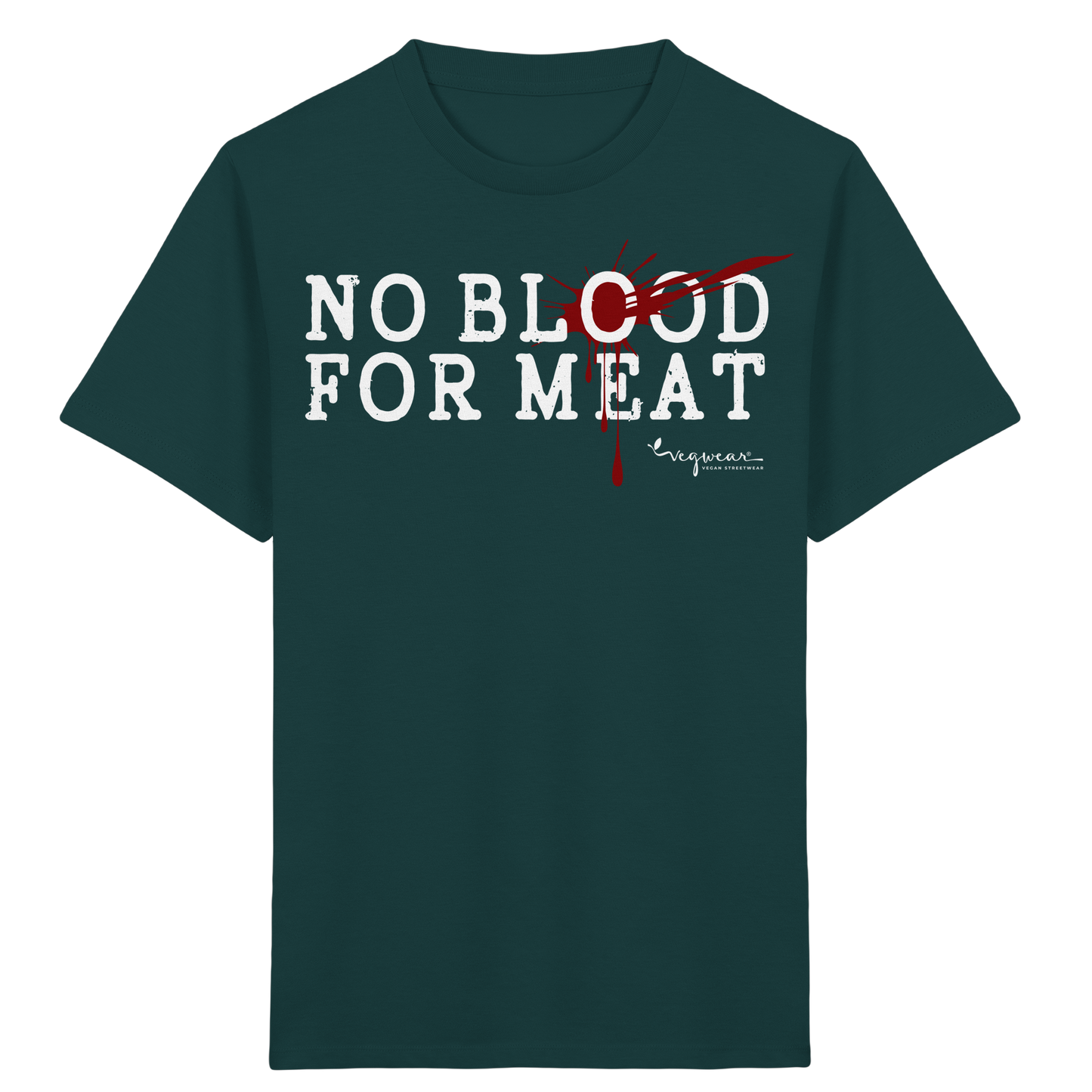 vegwear "no blood for meat" - Kids Organic Shirt
