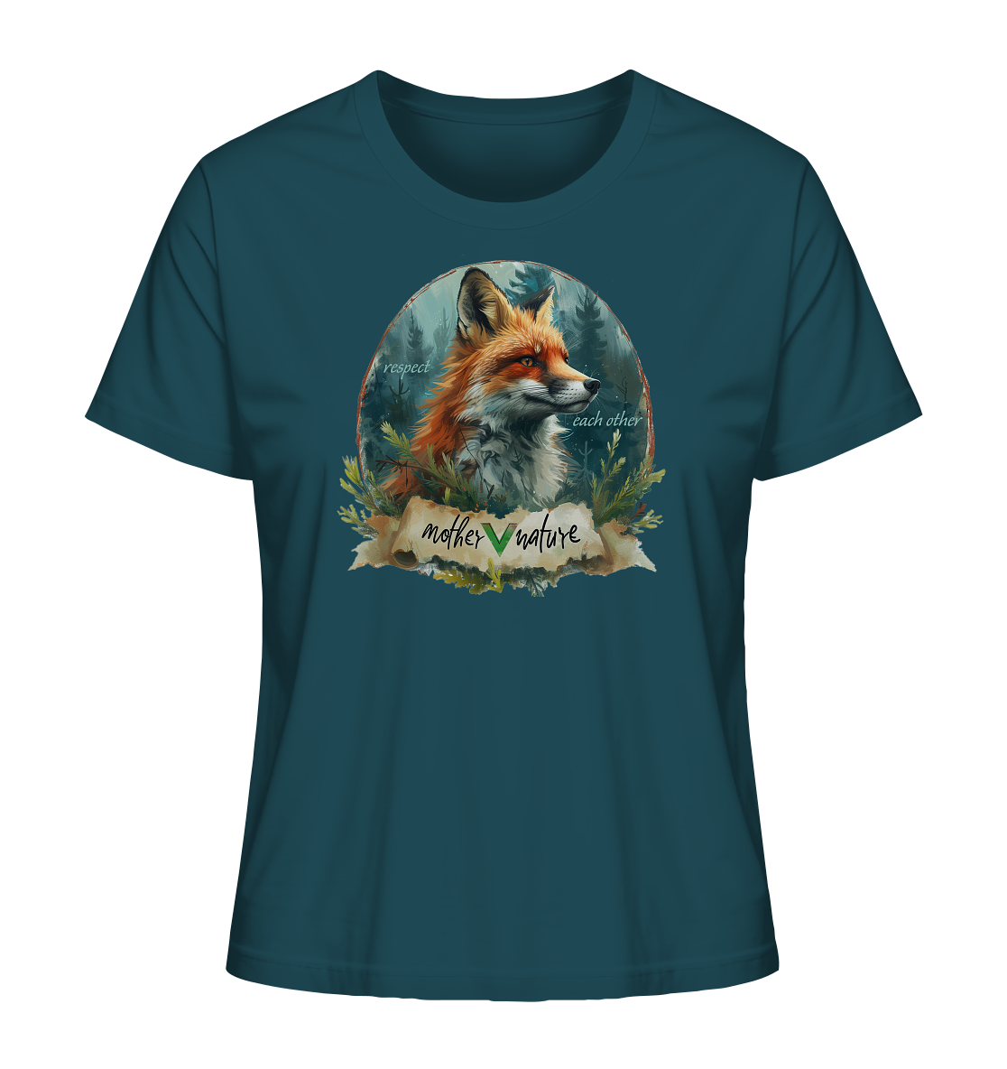 Motiv "respect each other" - Damen Bio T-Shirt