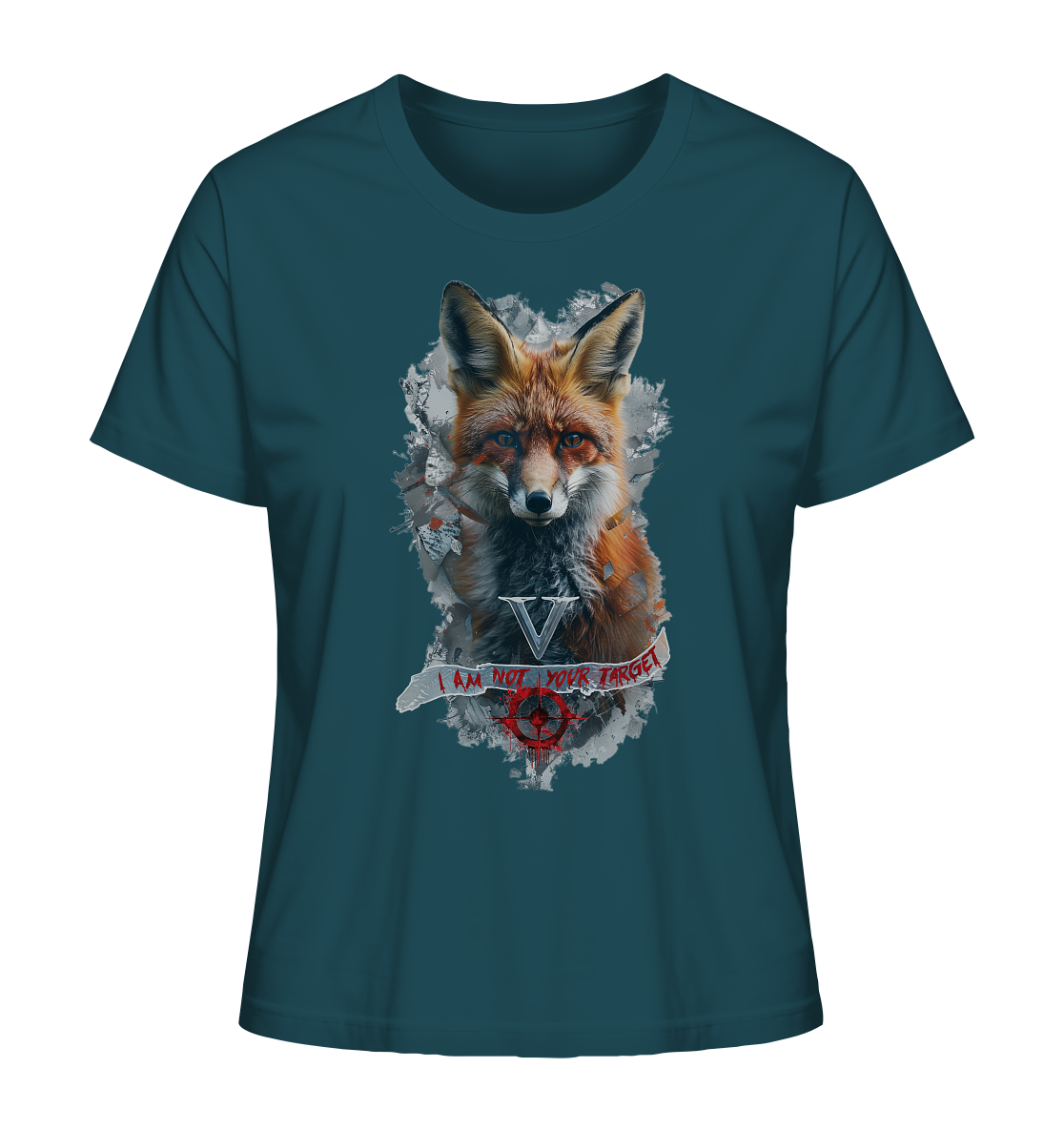 Motiv "not your target" - Damen Bio T-Shirt
