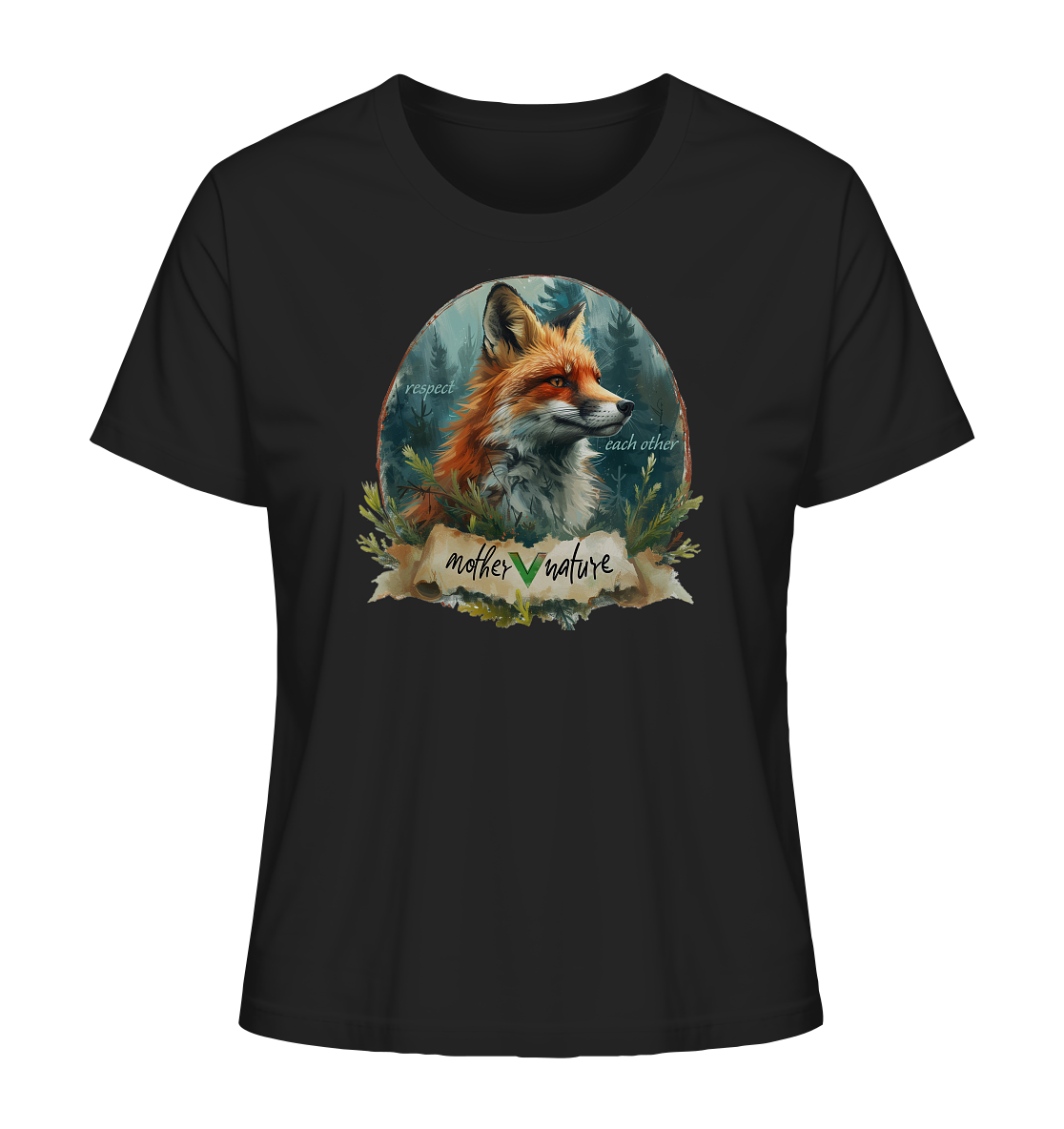 Motiv "respect each other" - Damen Bio T-Shirt