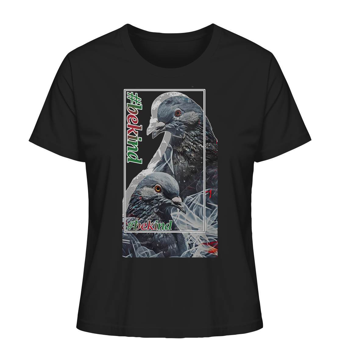 Motiv "be kind" - Damen Bio T-Shirt