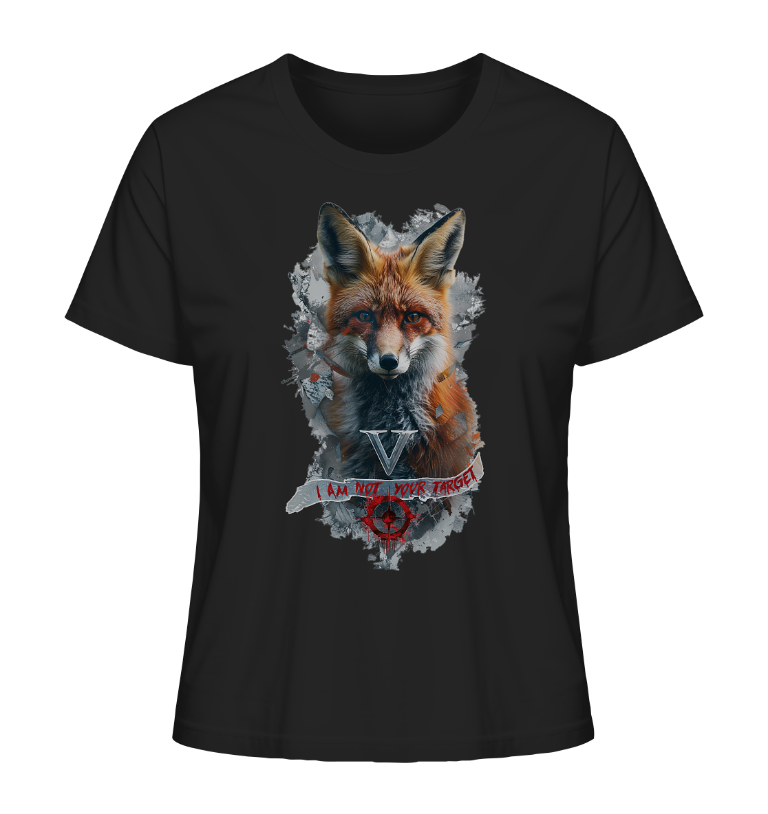Motiv "not your target" - Damen Bio T-Shirt