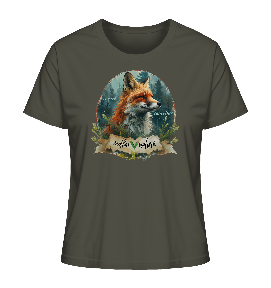 Motiv "respect each other" - Damen Bio T-Shirt