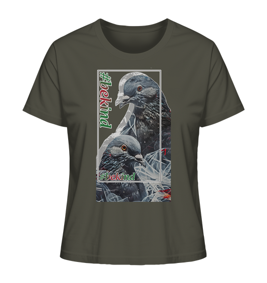 Motiv "be kind" - Damen Bio T-Shirt