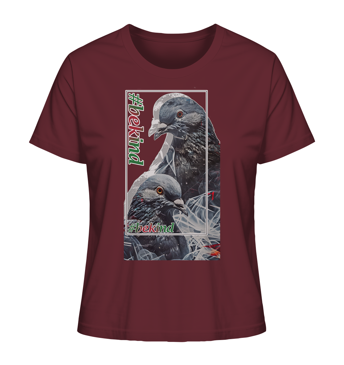 Motiv "be kind" - Damen Bio T-Shirt
