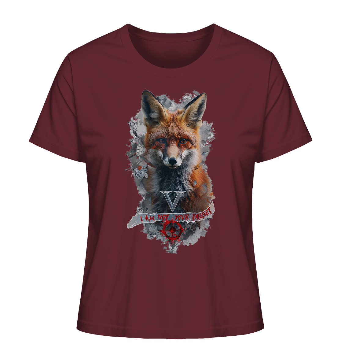 Motiv "not your target" - Damen Bio T-Shirt