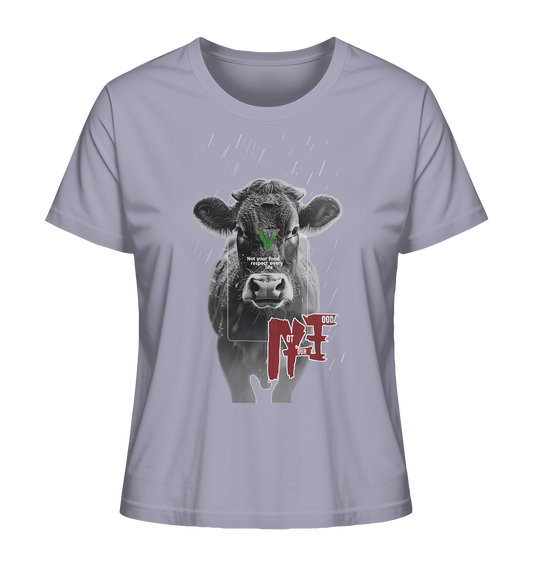 Motif "not your food" - women's organic T-shirt