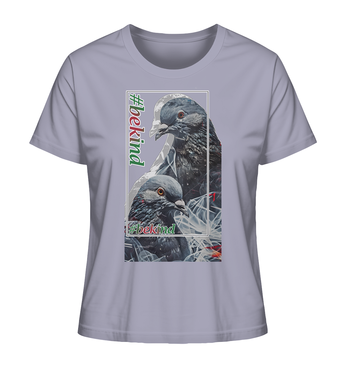 Motiv "be kind" - Damen Bio T-Shirt