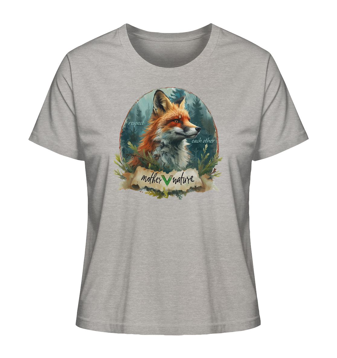 Motiv "respect each other" - Damen Bio T-Shirt