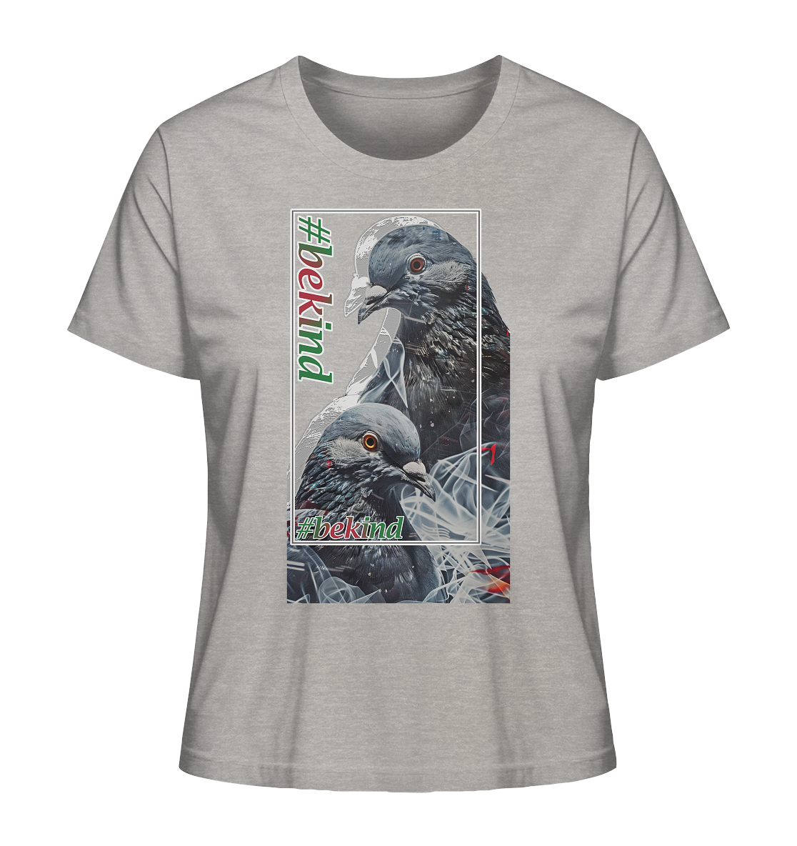 Motiv "be kind" - Damen Bio T-Shirt