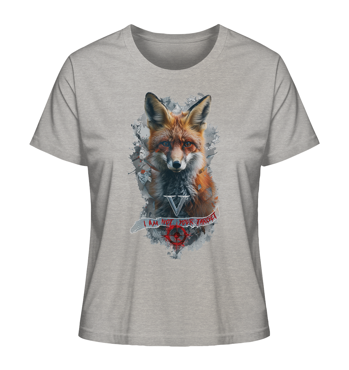 Motiv "not your target" - Damen Bio T-Shirt