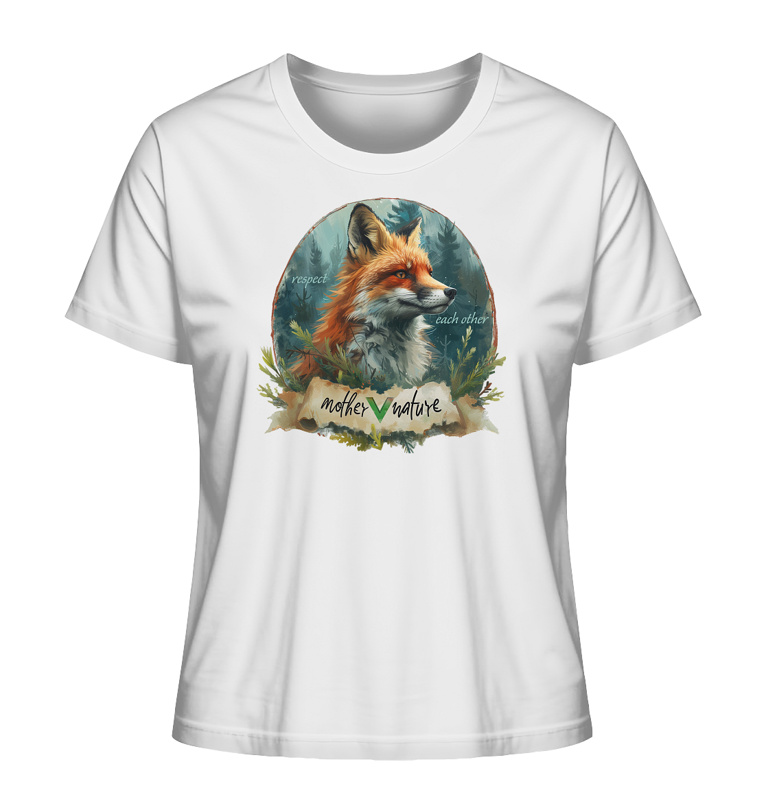 Motiv "respect each other" - Damen Bio T-Shirt