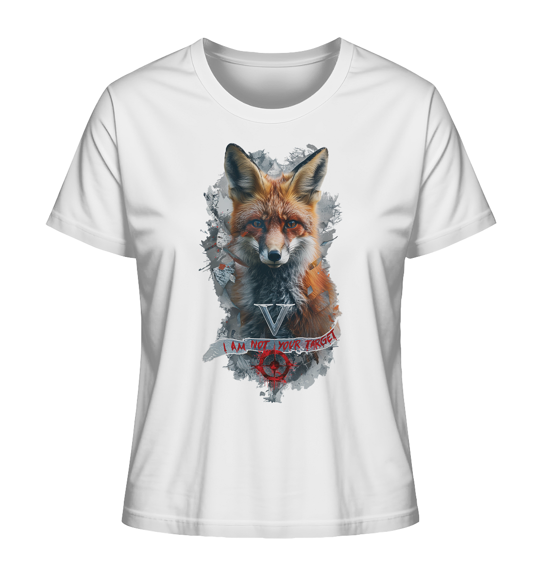 Motiv "not your target" - Damen Bio T-Shirt