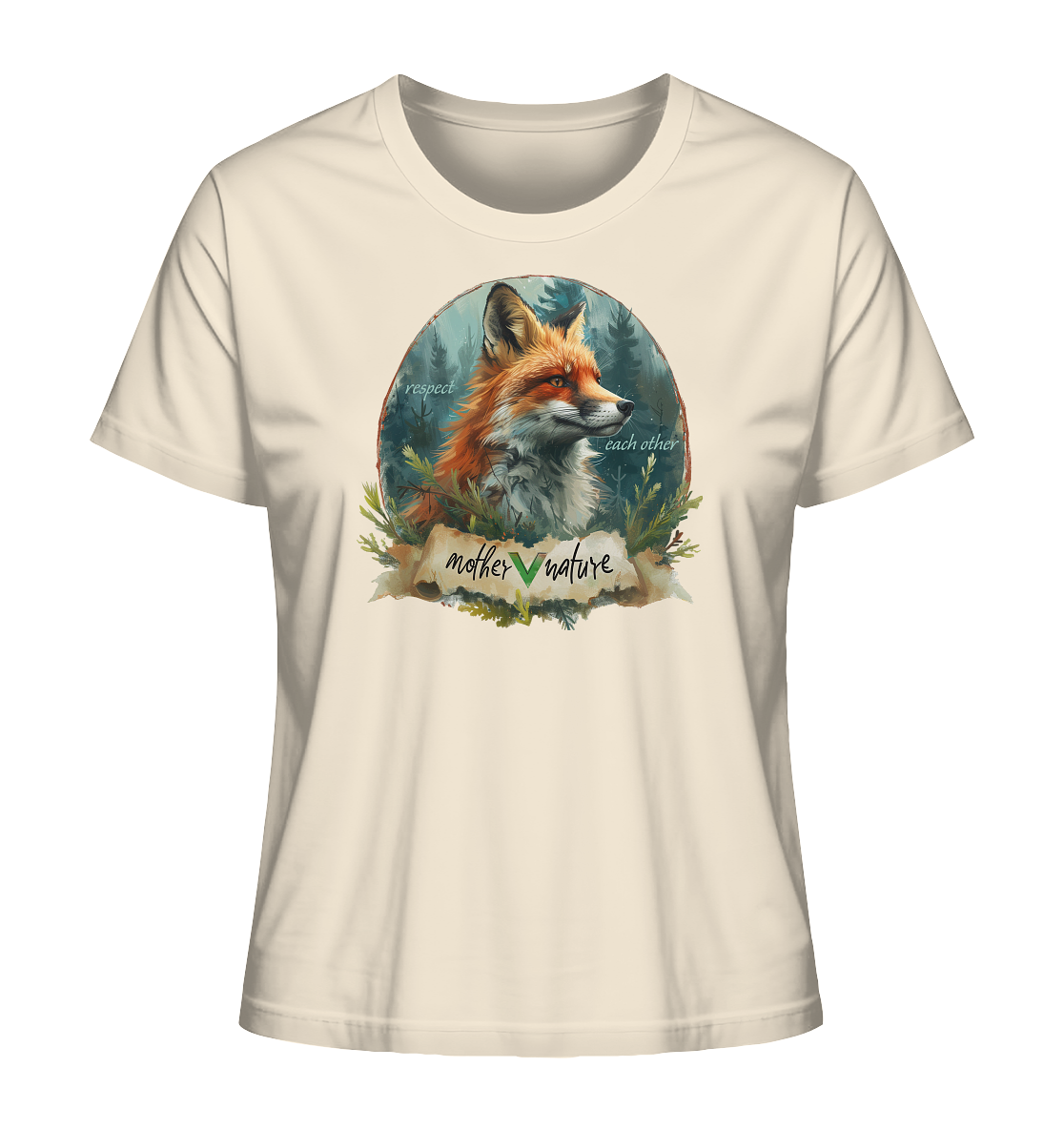 Motiv "respect each other" - Damen Bio T-Shirt