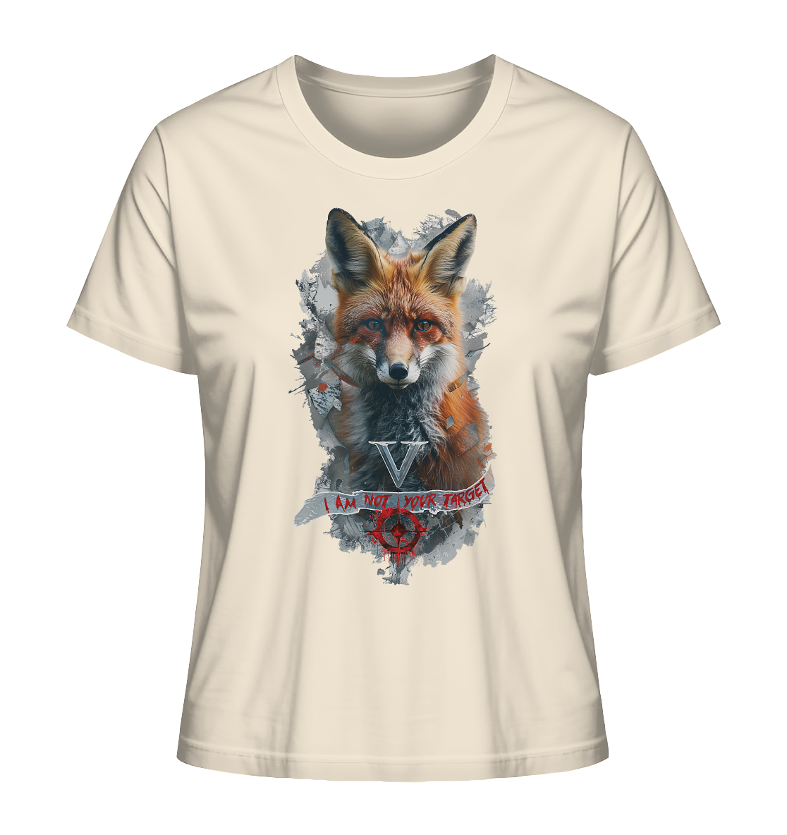 Motiv "not your target" - Damen Bio T-Shirt
