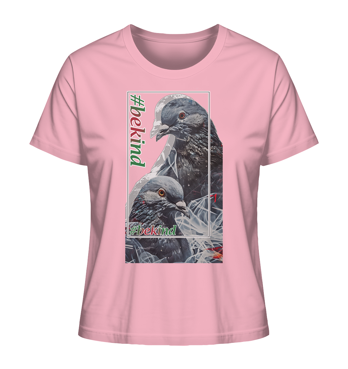 Motiv "be kind" - Damen Bio T-Shirt