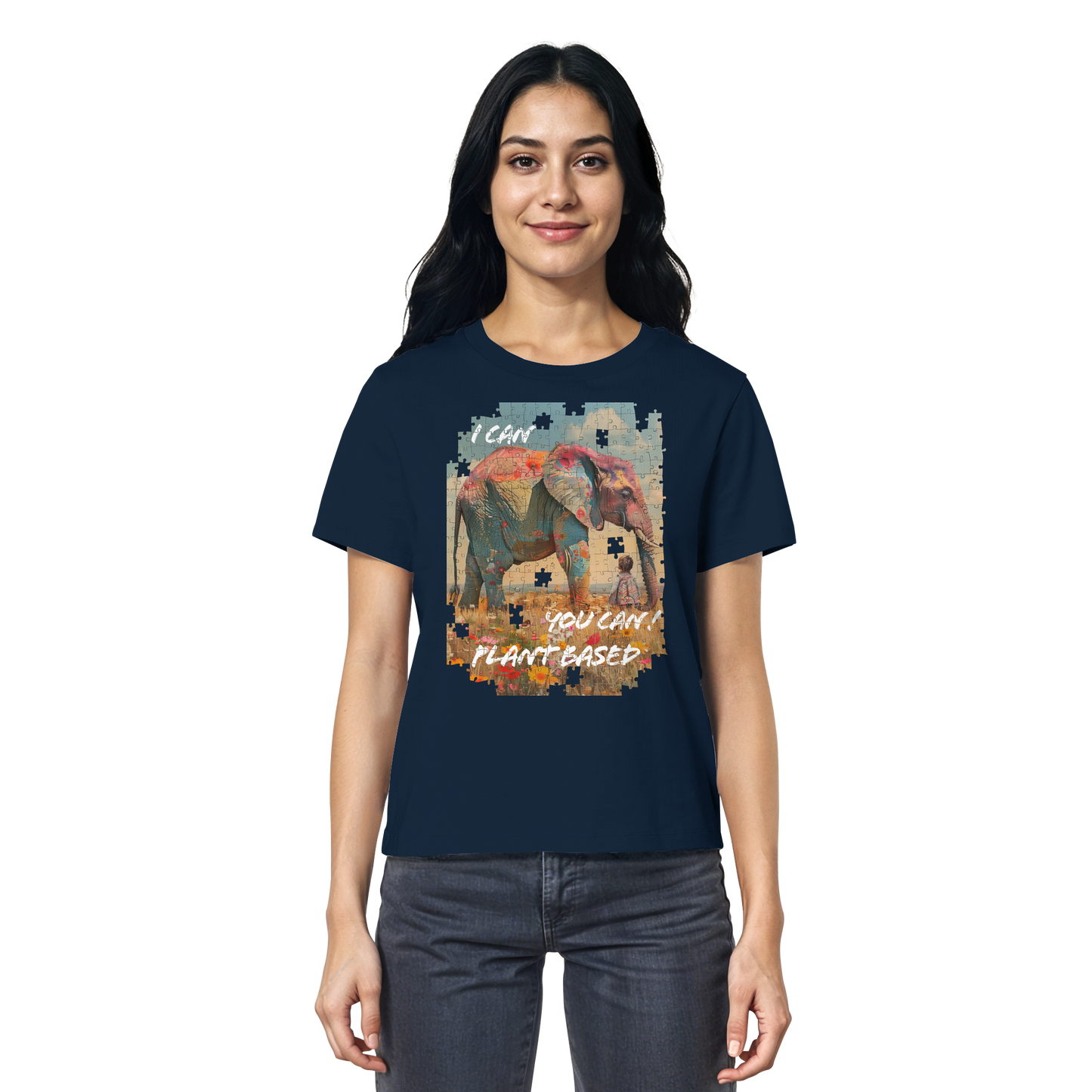 vegwear "I can you can"- Damen T-Shirt, bio, vegan