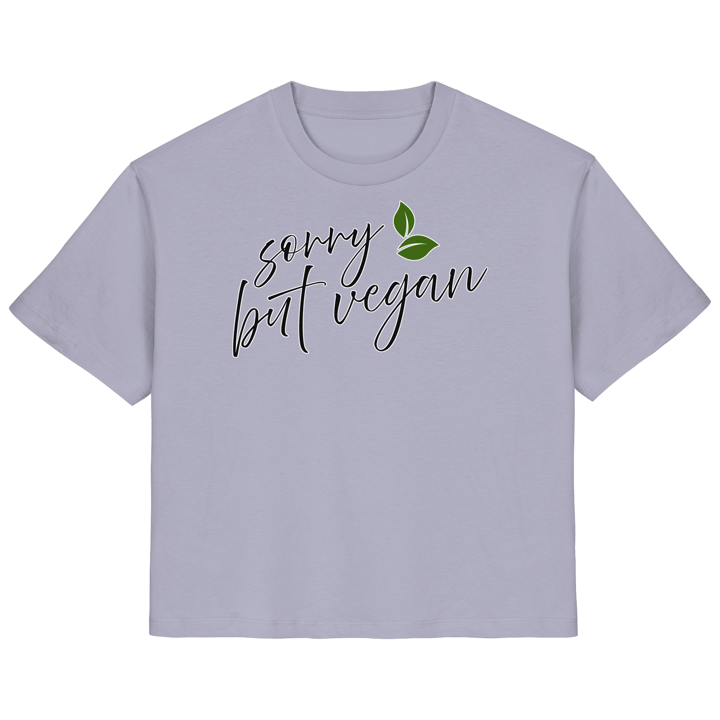 vegwear "sorry but vegan" - women's T-shirt, organic, vegan
