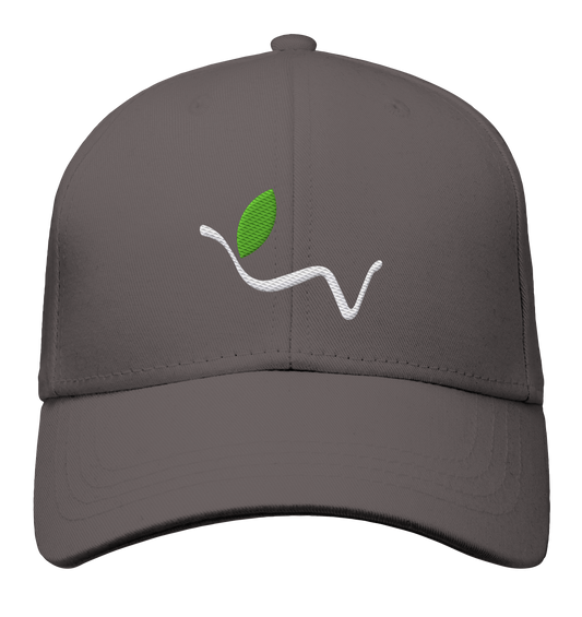 motif "vegwear logo white" - organic baseball cap