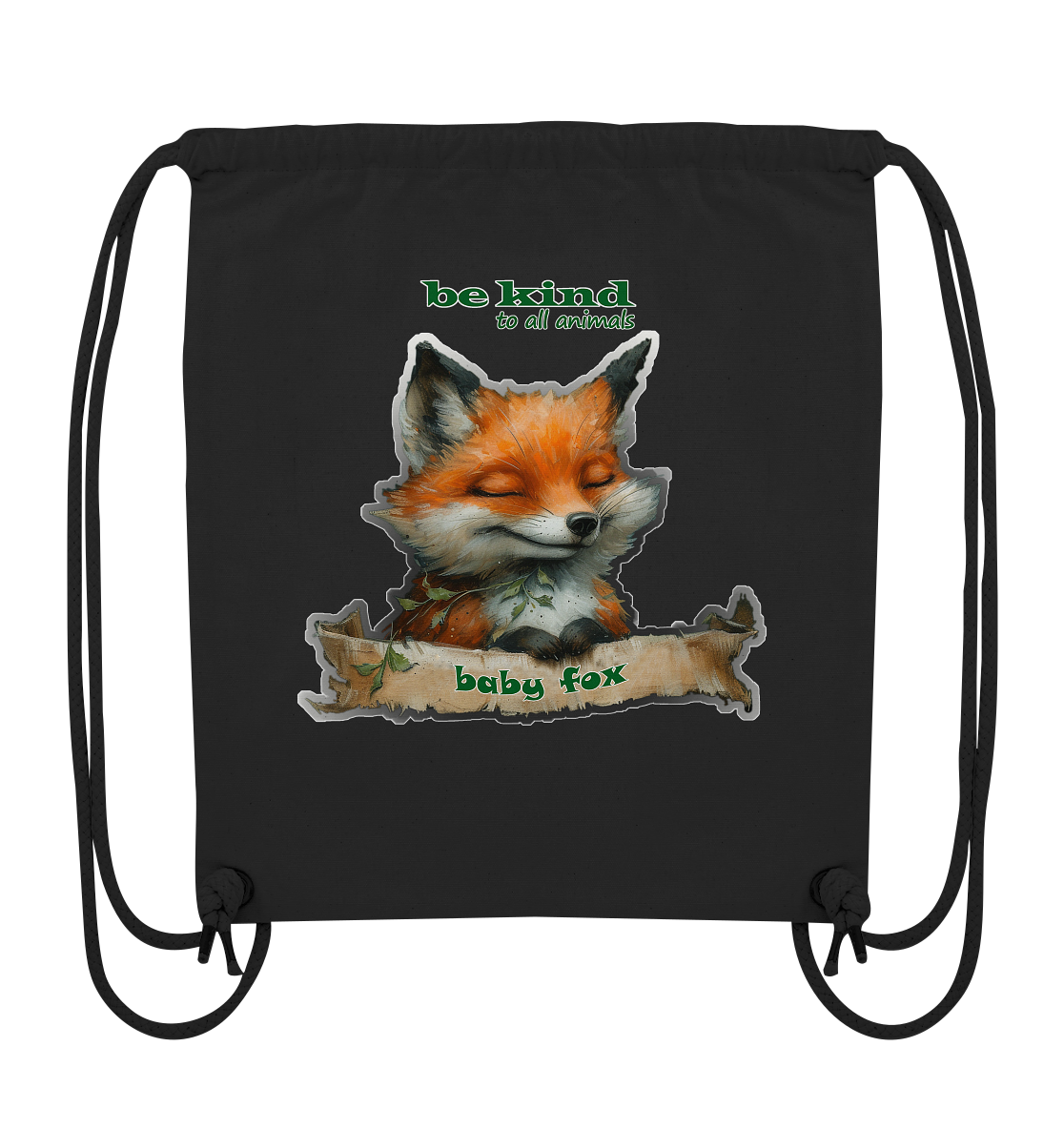 Motif "Baby Fox" - Children's sports bag