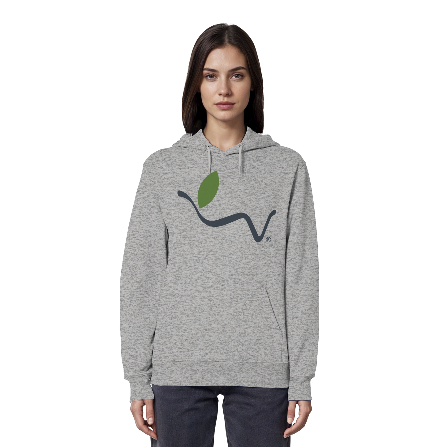 vegwear "Logo" - unisex Bio Hoodie / Kapuzenpulli