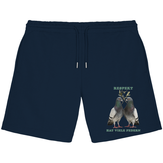vegwear "Respekt hat viele Federn" - unisex Jogger Shorts