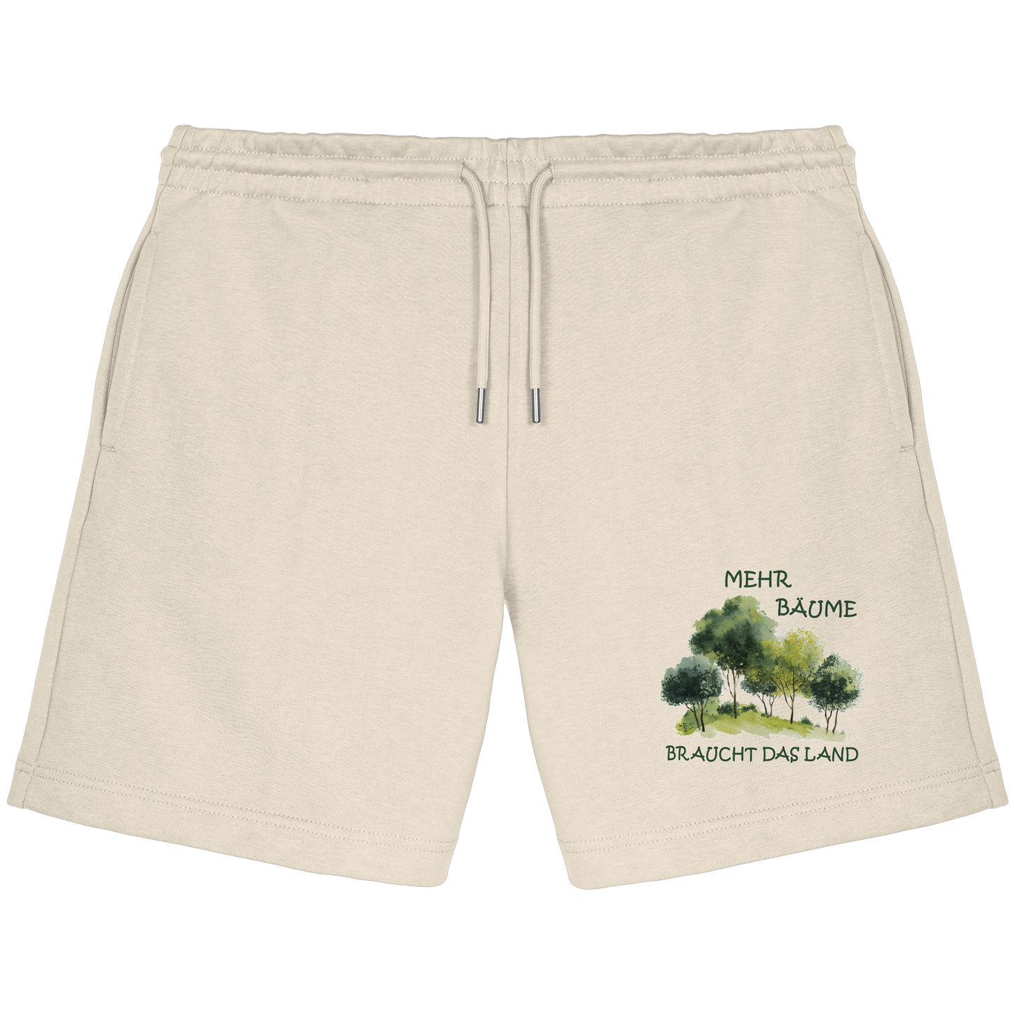 vegwear "mehr Bäume braucht das Land" - unisex Bio Jogging Short, vegan