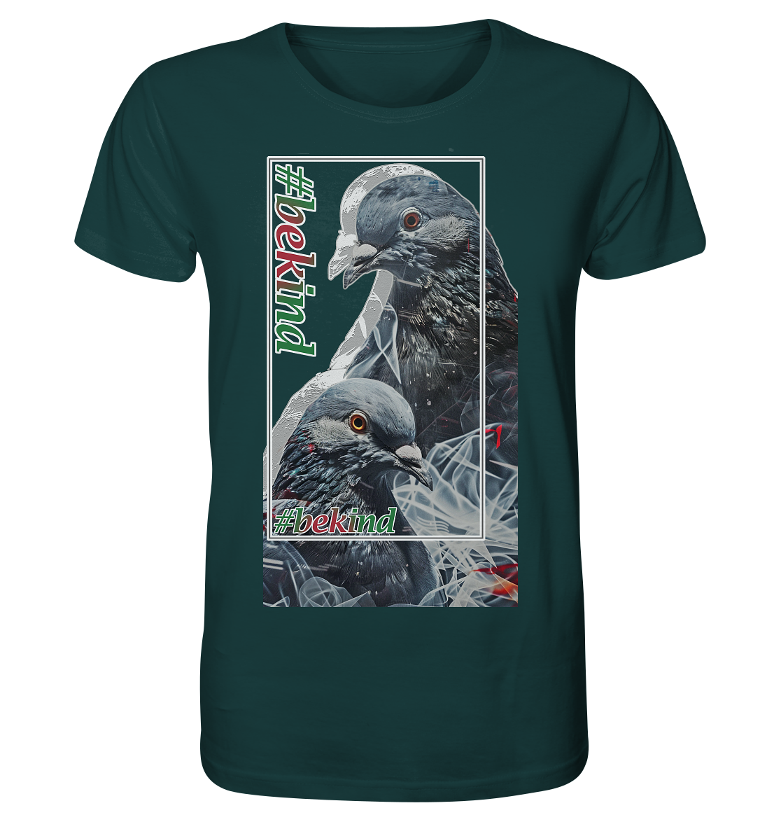 Motif "be kind" - unisex organic T-shirt