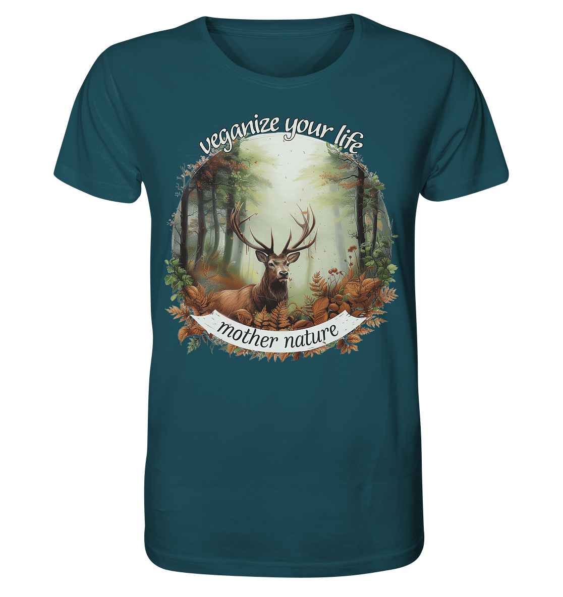 Motif "mother nature" - unisex organic T-shirt