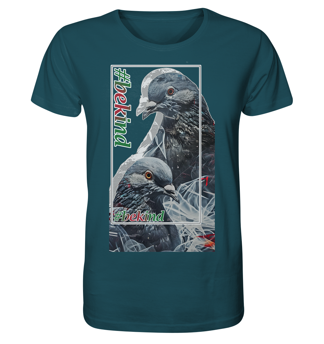 Motif "be kind" - unisex organic T-shirt