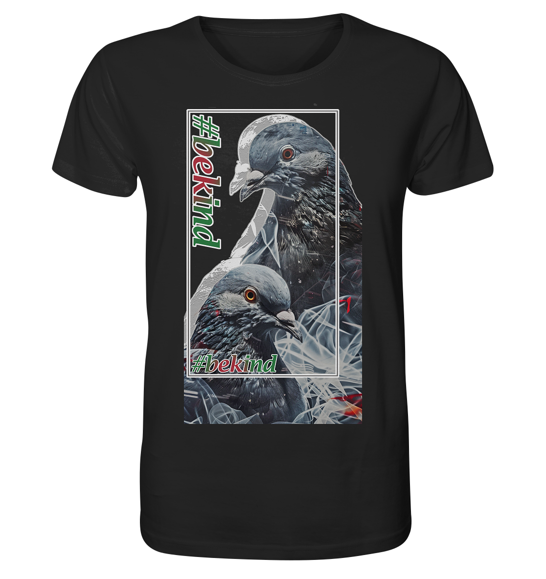Motif "be kind" - unisex organic T-shirt