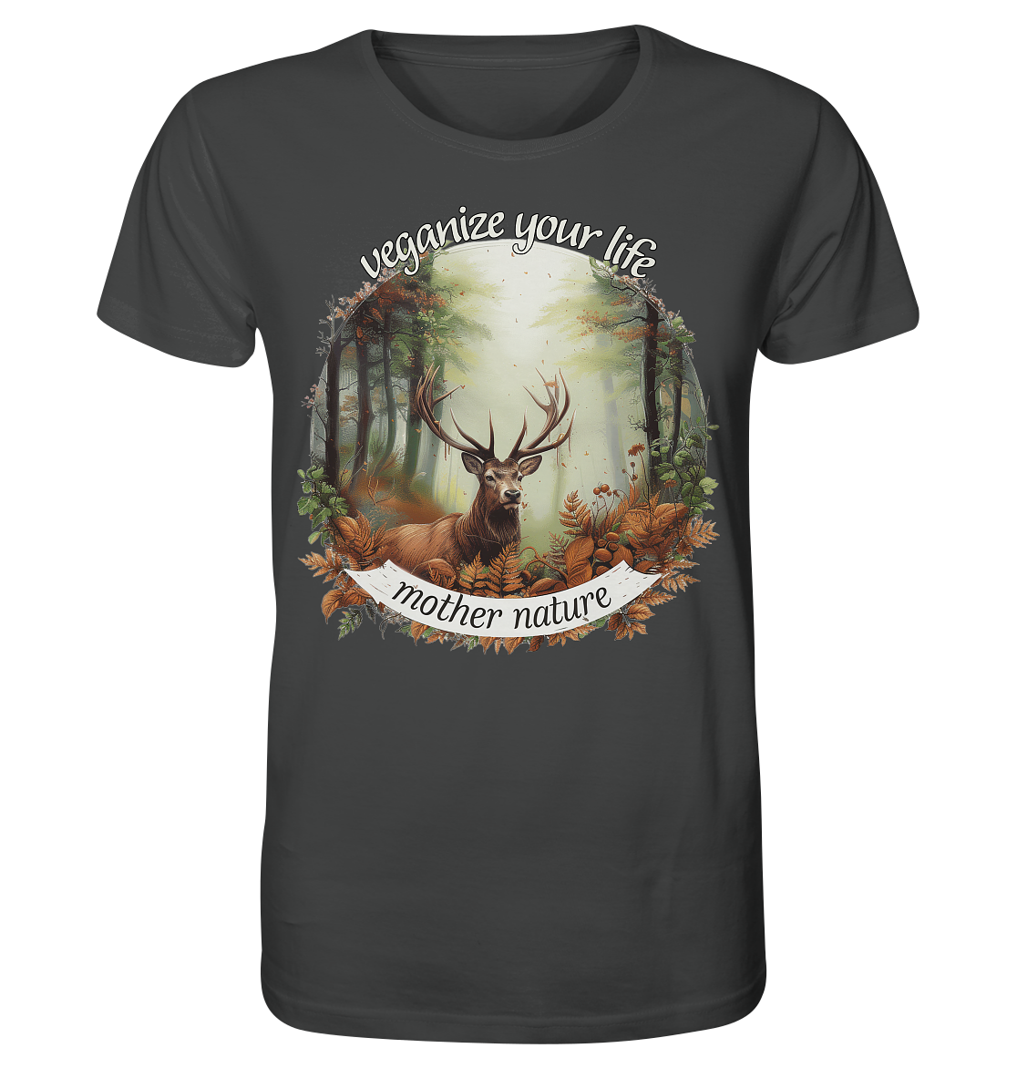 Motif "mother nature" - unisex organic T-shirt