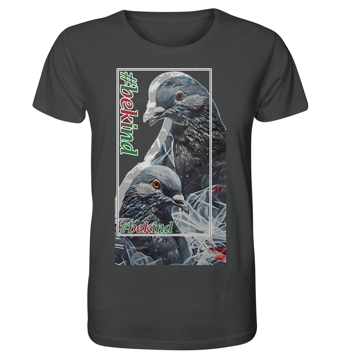 Motif "be kind" - unisex organic T-shirt