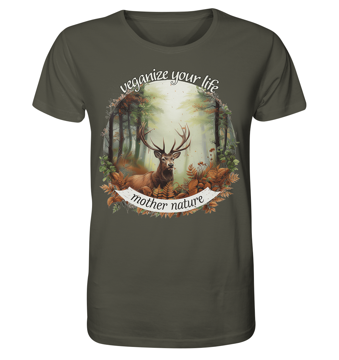 Motif "mother nature" - unisex organic T-shirt