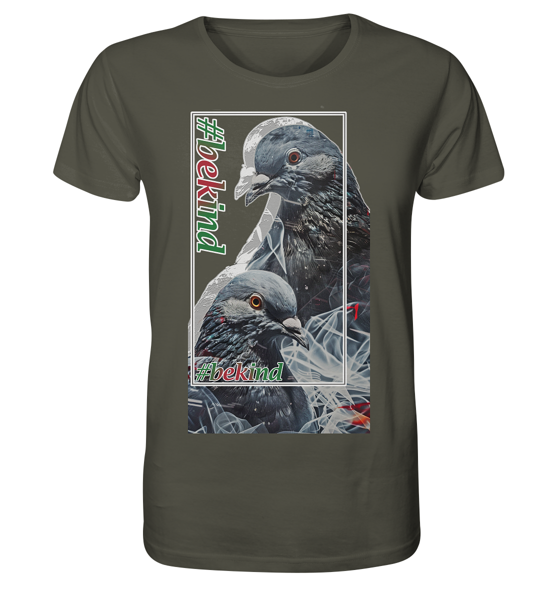 Motif "be kind" - unisex organic T-shirt
