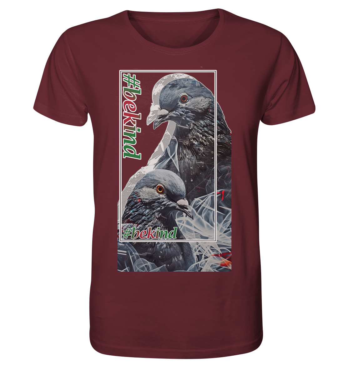 Motif "be kind" - unisex organic T-shirt