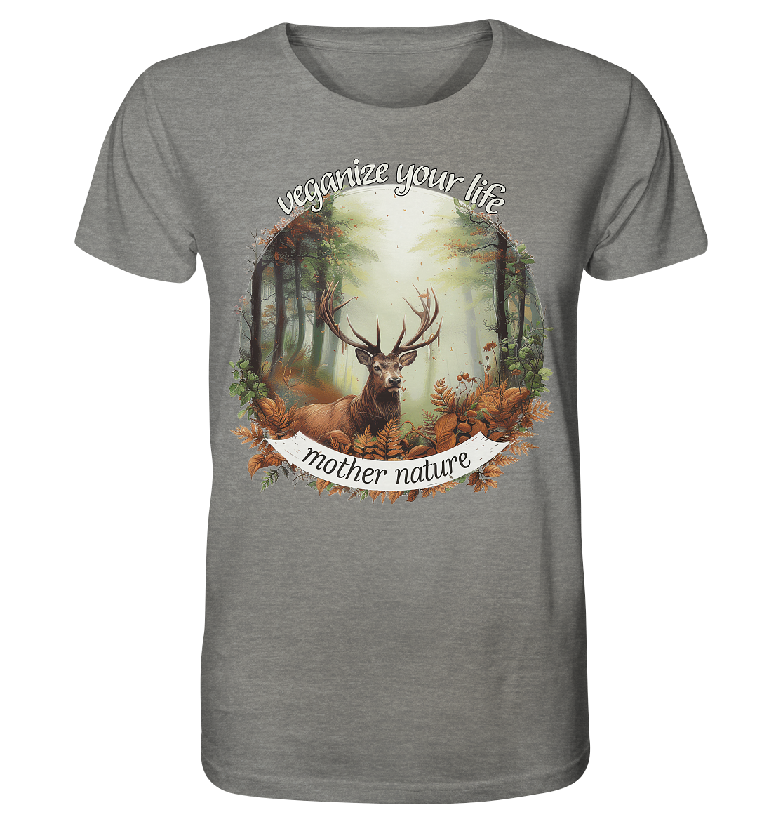 Motif "mother nature" - unisex organic T-shirt